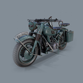 Motorcycle 3D model collection